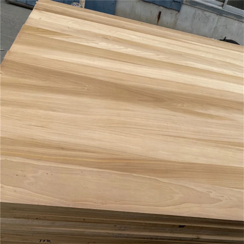 Thermal modification carbonized paulownia wood board/poplar wood board