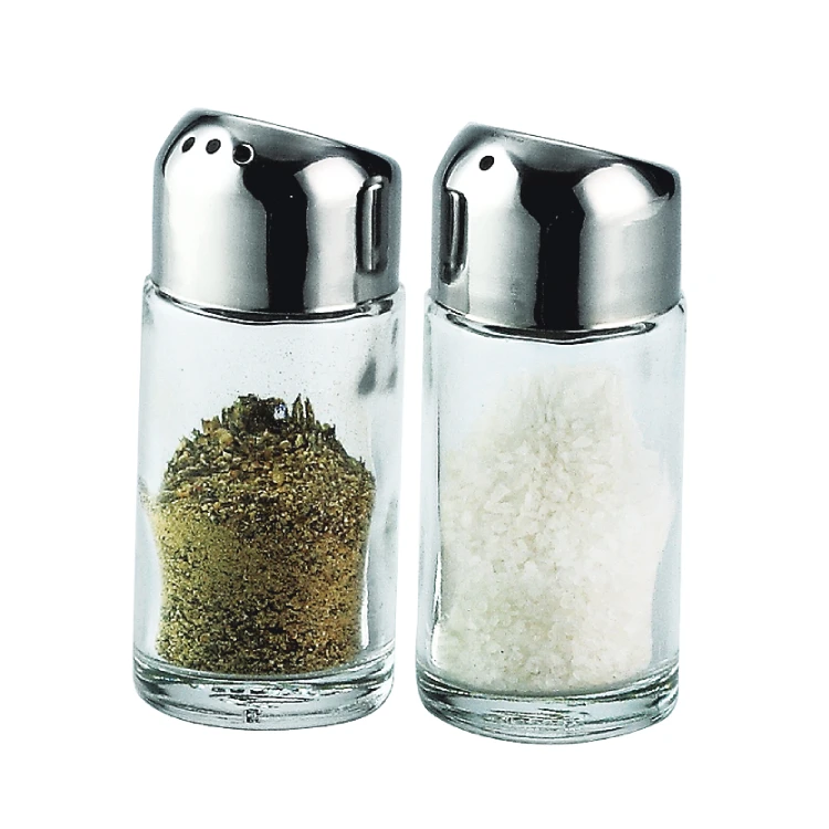 cooking oil dispenser glass bottle with pour spout for kitchen 100 ml 170ml bottles for oil and salt pepper shaker jars