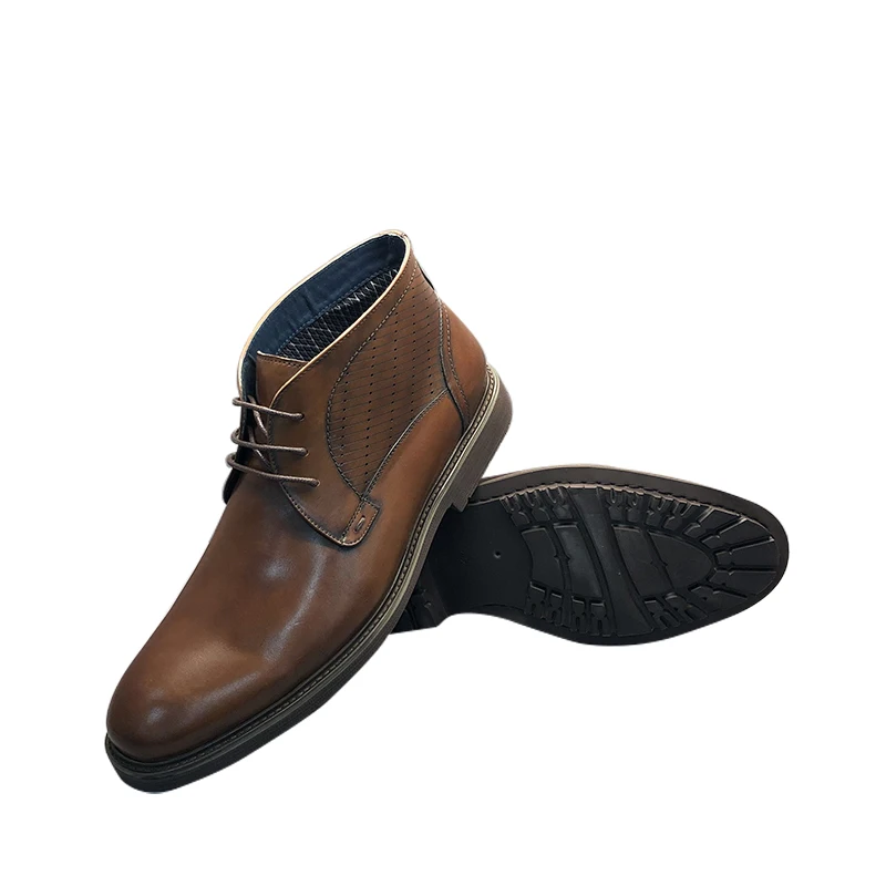 China manufacturing leather Boots manufacturer For your selection  male leather shoes