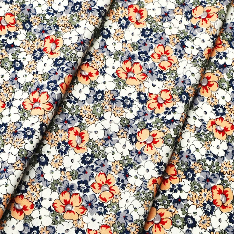 Eco-friendly Factory Organic Printed Poplin Plain Cotton Woven Custom Printed Cotton Fabric