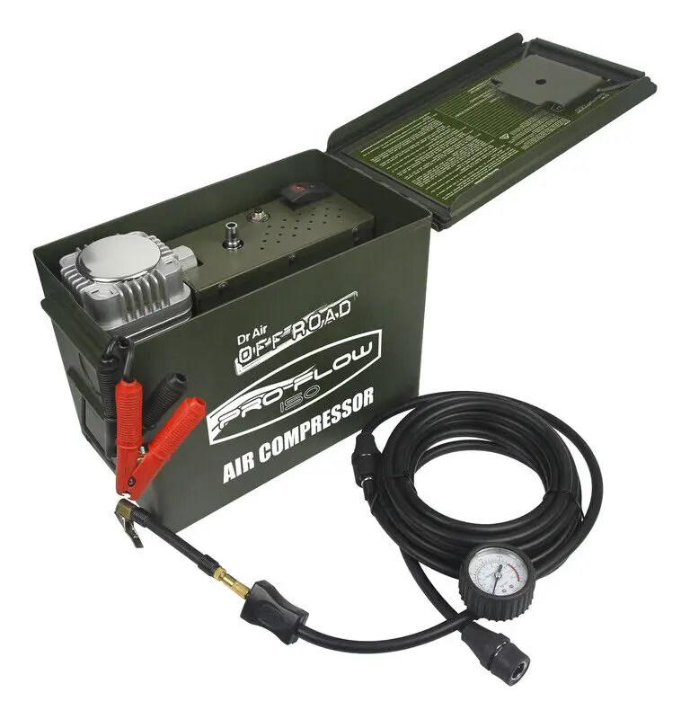 New design DC 12 volt waterproof portable automatic tyre inflator car air compressor car tyre inflator with bullet box