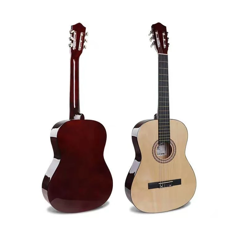 Musical Instruments Wholesale Cheapest  Price Nylon String Colored Classical Guitar (ACG39-01A)