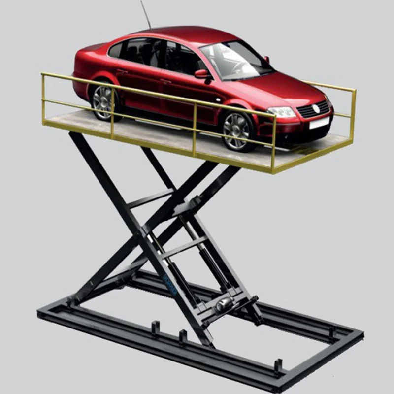 Customized 3ton 5ton Stationary Scissor Lift Hydraulic Freight Elevator Lifting Platform On Sale