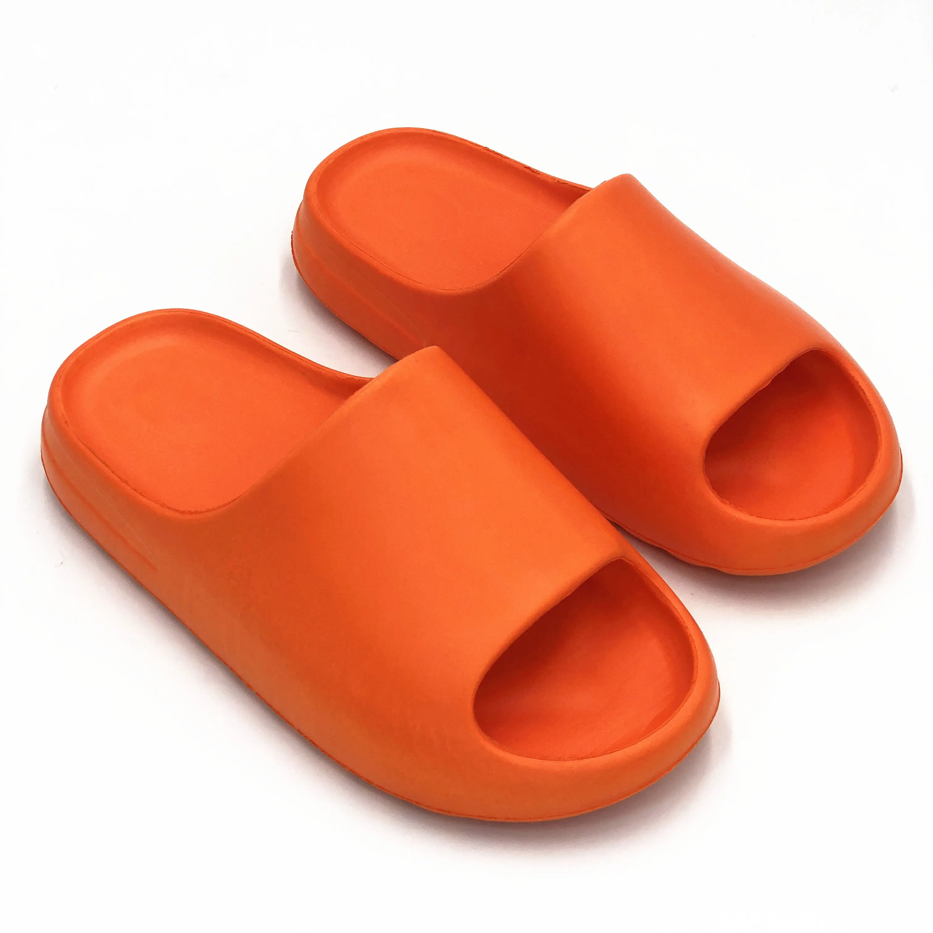 EVA Open Toe Soft Slippers Non-slip Shower Spa Bath Pool House Sandals Showering Slippers for Indoor Outdoor PVC Adult Casual