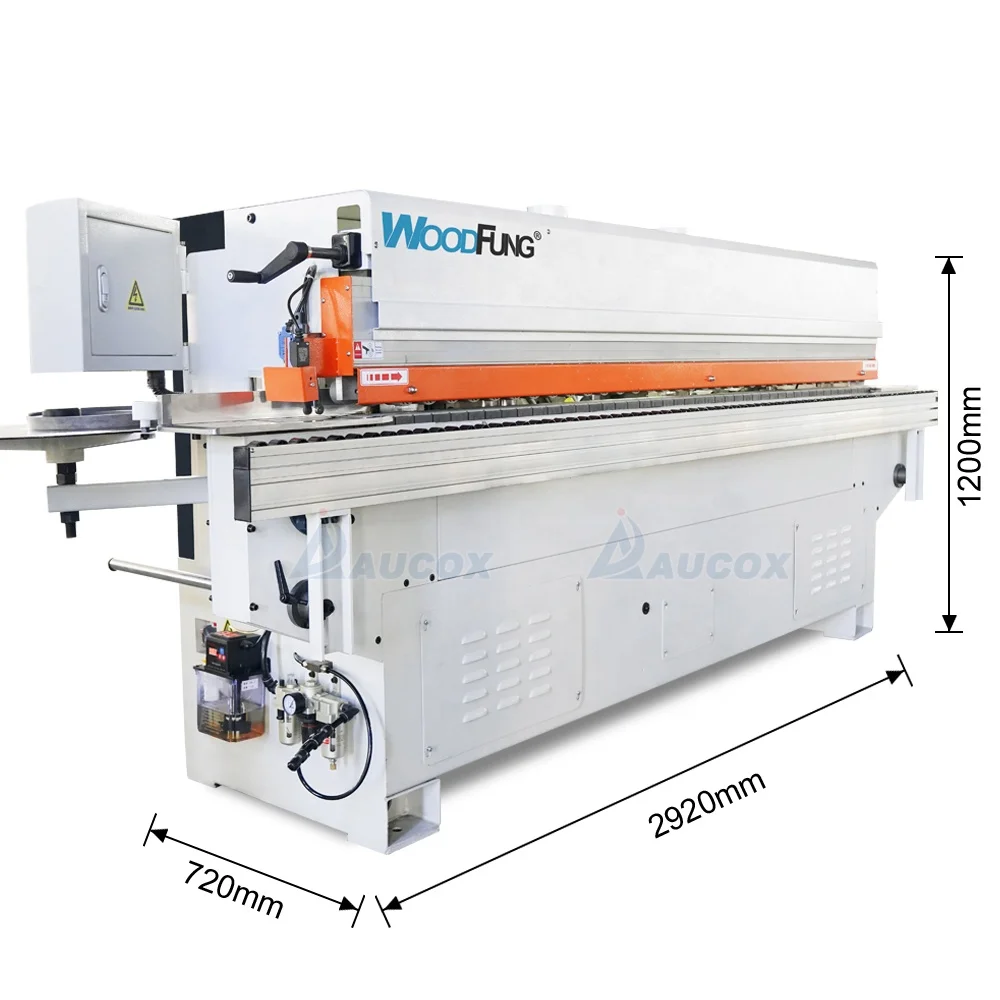 Auto Woodworking Edge Banding Machine WF12 for PVC Edge Band in Furniture Industry