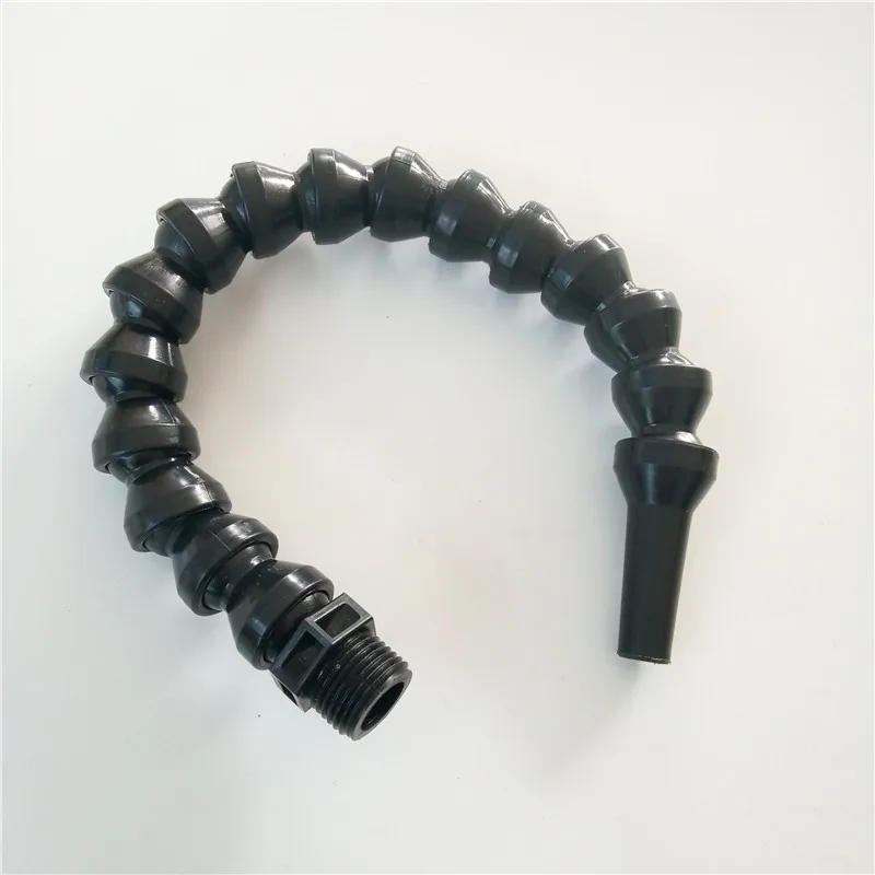 1/4' 1/2' Flexible Liquid Cooling Tube Plastic Round Nozzle Soft Water Oil Hose for CNC Machine Tools