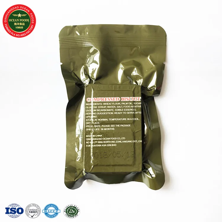 Фаст-фуд спрессованное Бисквитное печенье уличная пищевая смесь аварийные
