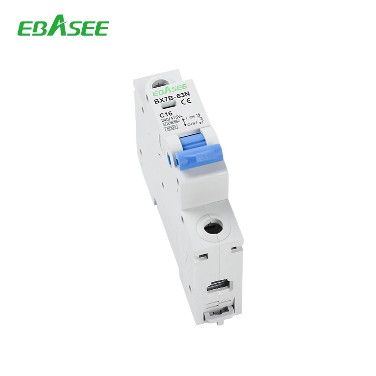 EBASEE high quality 4.5/6/10KA BX7B-63 1P 2P 3P 4P MCB