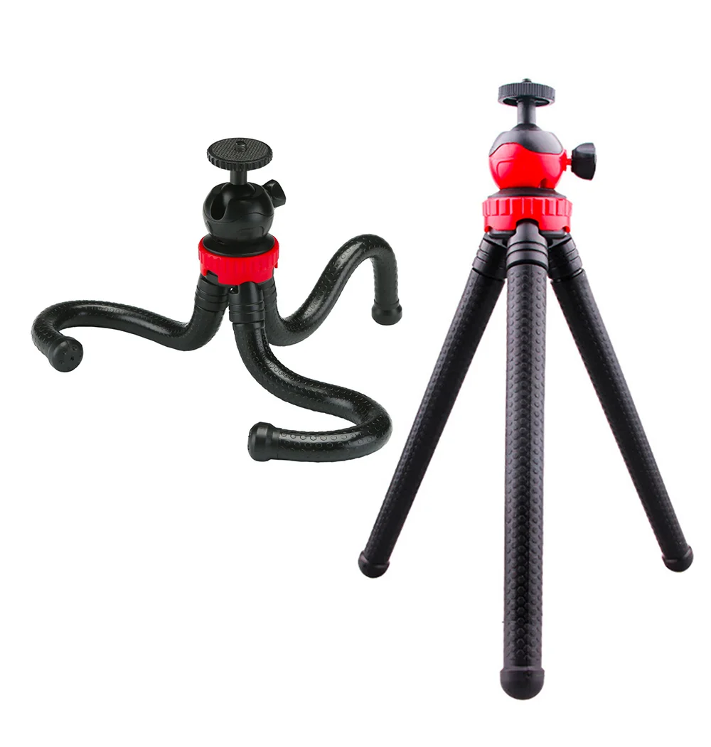 professional wholesale customized portable flexible mini octopus phone camera selfie tripod