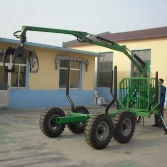 Small tandem tow behind tractor trailer for atv in motorcycle car automatic transmission