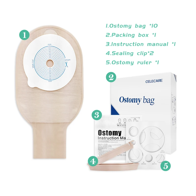 Colostomy Care Supplies Waterproof Ostomy Bags Colostomy pouch