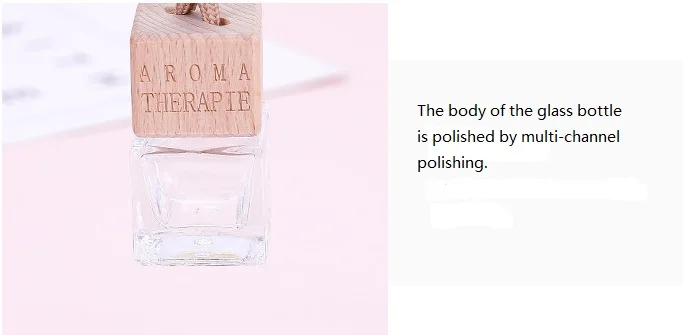 2020 Висячие 10 мл красивые стеклянные бутылки маленькие пустые автомобильные флаконы для духов на продажу