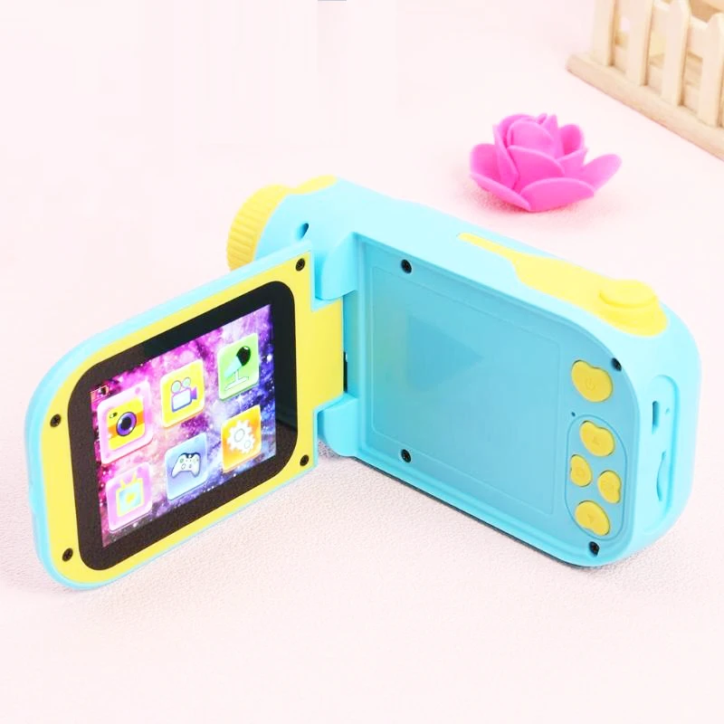 2.4 inch HD screen chargeable 600mah digital self children video camera with photos and videos functions For 3-10 years old Kids