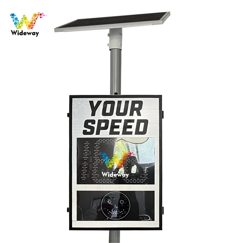 Your speed traffic rodar speed measurement feedback sign warning detect electric smile solar powered rader speed detector sign
