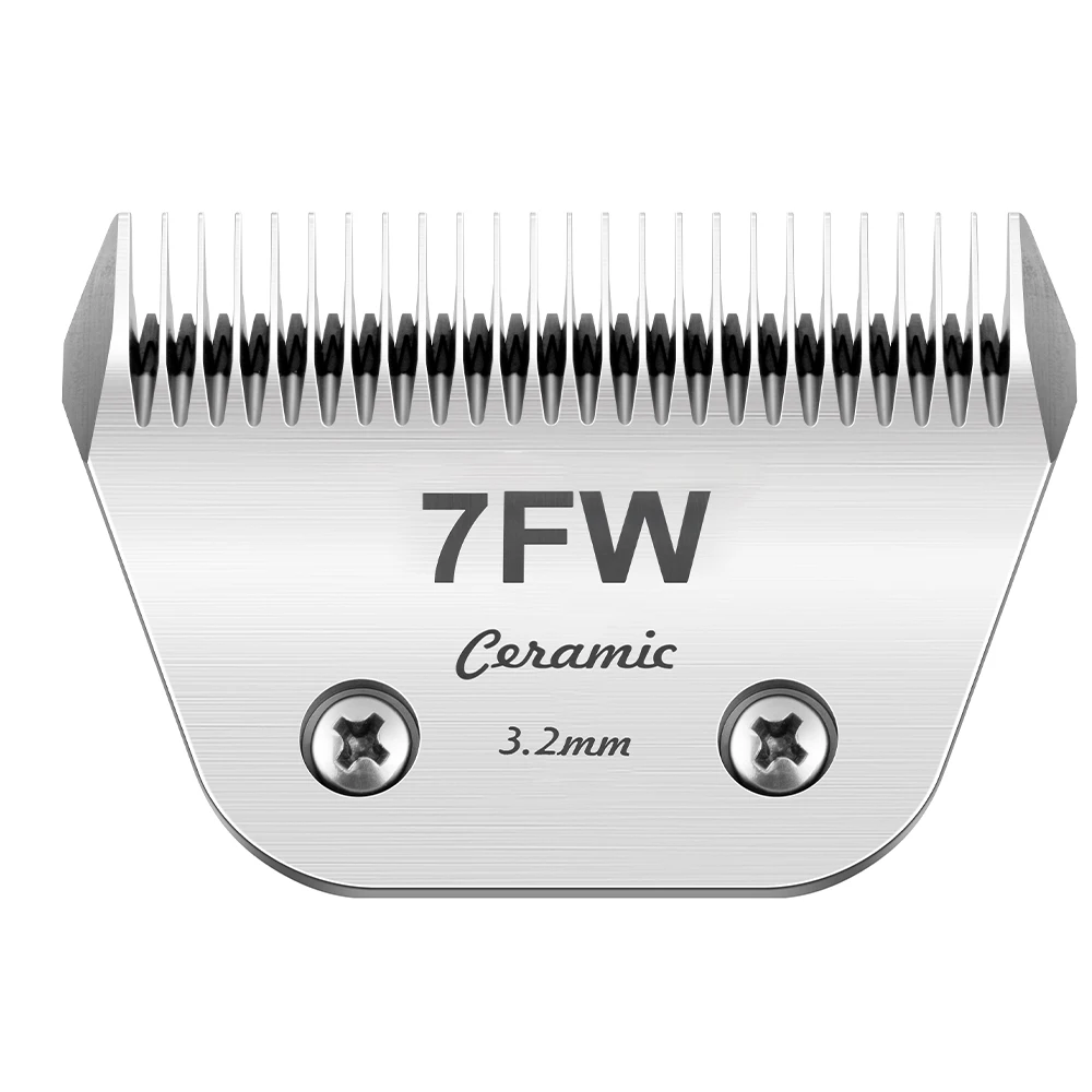 Professional Pet Grooming Supplier Pet Clipper Blades Wide 7FW 3.2mm Ceramics A5 Clipper Blades For Cat Dog grooming