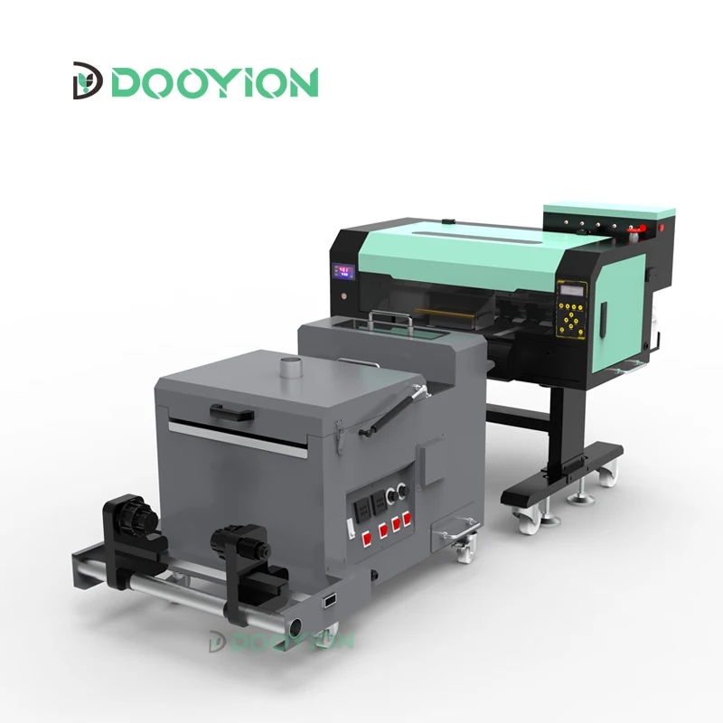 Wholesale Chinese factory 35CM  37CM curing width DTF powder shaker machine for EPS I1600  F1080 head printer