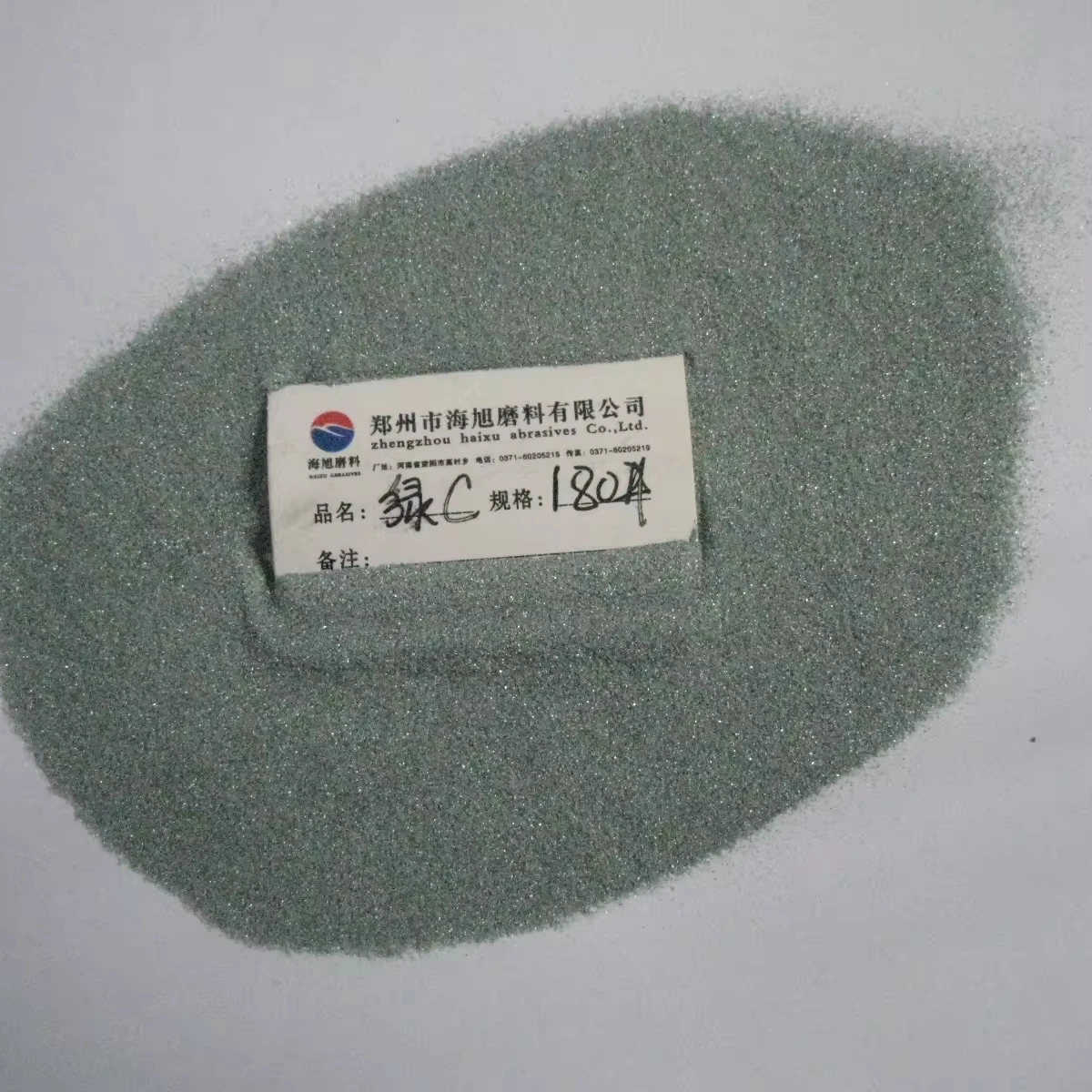 Haixu Abrasives Green sic grain green silicon carbide sand for diamond compacts and packing