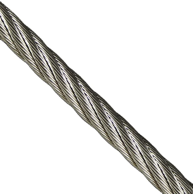 6*12+7FC galvanized steel wire rope for Marine
