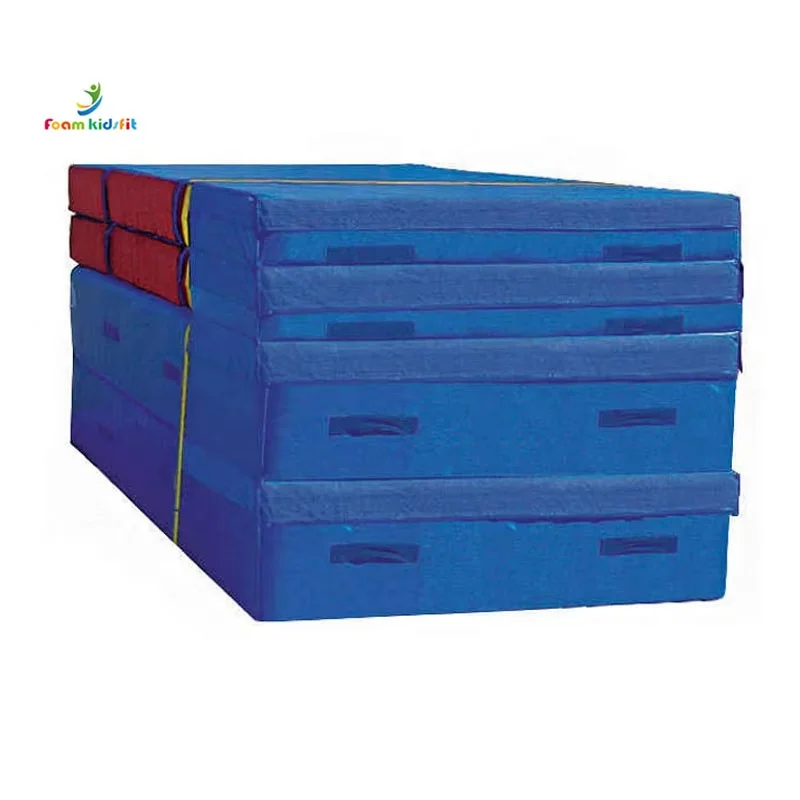 ZONWINXIN High Quality Gymnastics Level 3 Vault Mat System Fitness Soft Vaulting Box equipment gymnastics mat