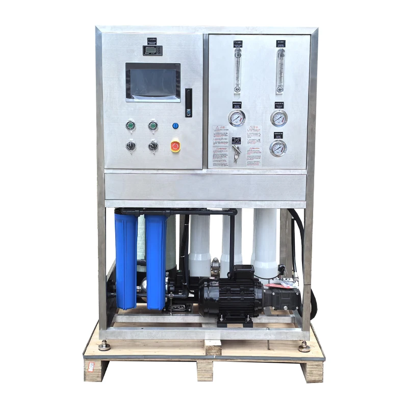 Sea water treatment machinery ro plant manufacturer 98% desalination rate salt filtration water machine purification