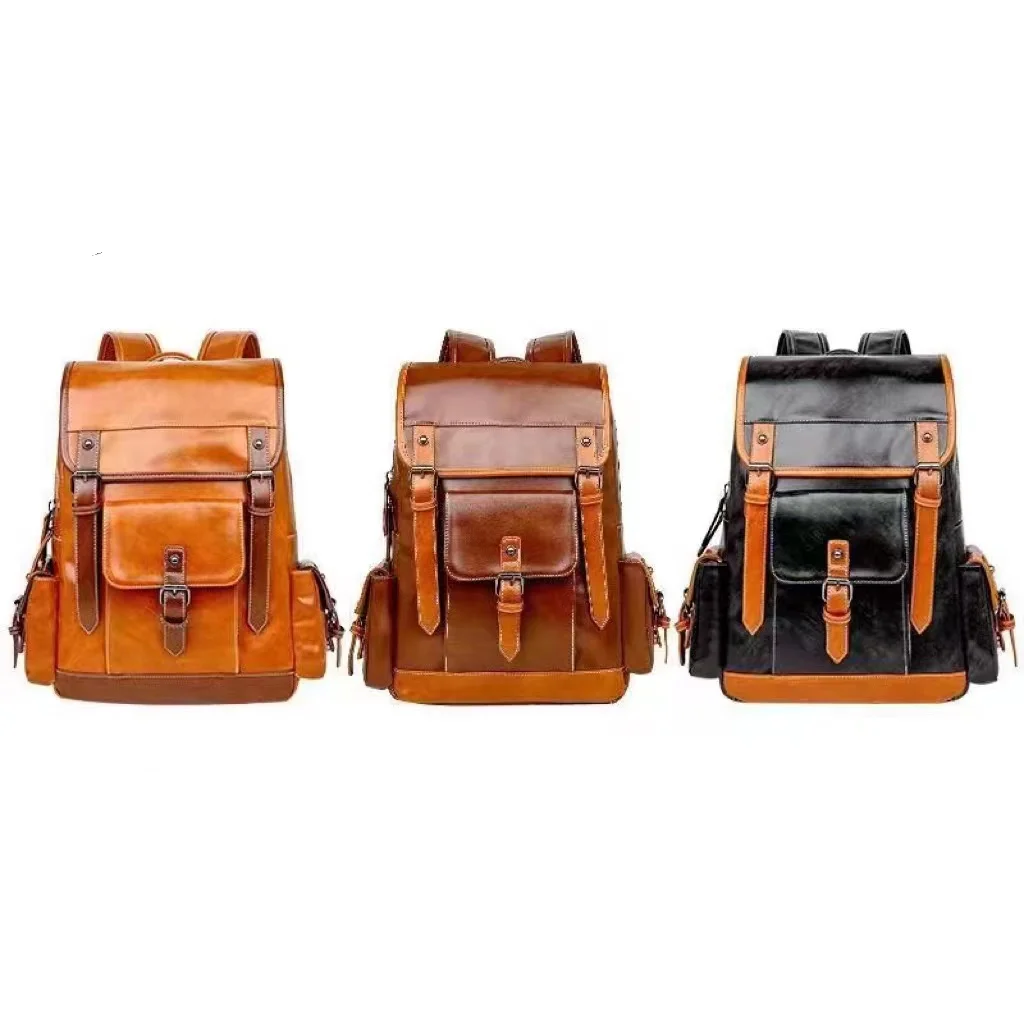 Marant винтажный дорожный рюкзак сумка для ноутбука водонепроницаемый школьный кожаный мужчин