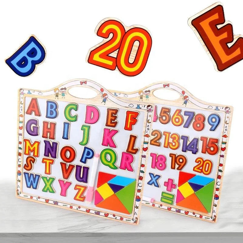 Education Baby Colorful Toy Alphabet Letters And Numbers Custom Magnetic Alphabet Fridge Letters
