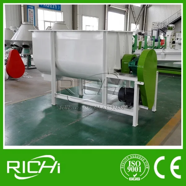 RICHI Factory Chicken/Animal/Cow Feed Pellet Machine Production Line 1ton 2ton
