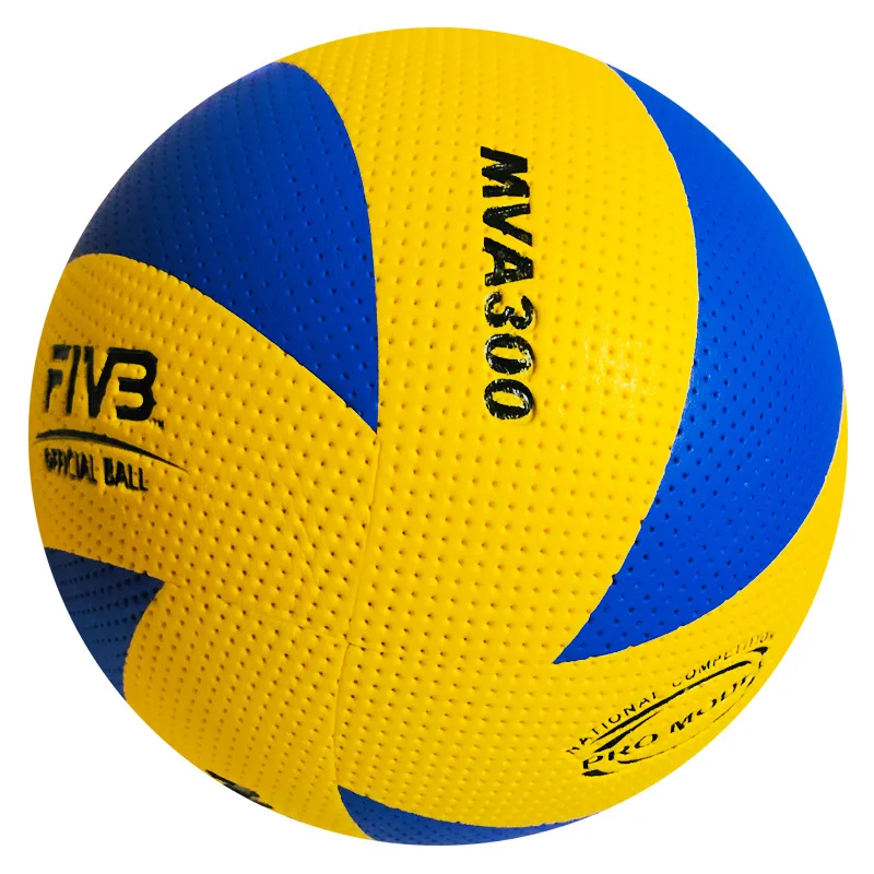 2022 Soft Touch Volley Ball Indoor Beach Gym New Yellow/blue/white / Game Ball Official Size 5 Outdoor Pump Training Adults