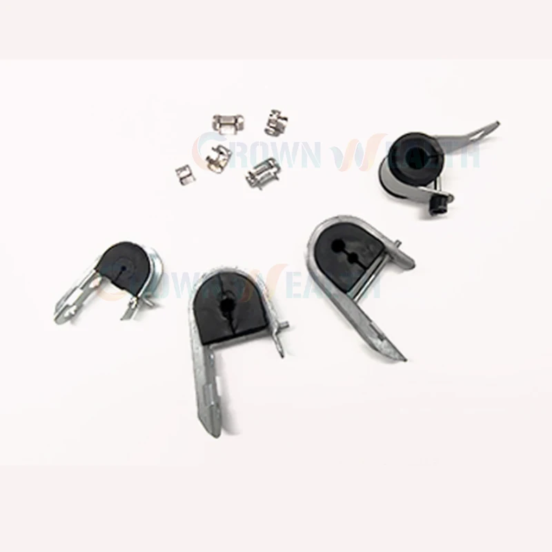 wholesale fiber optic galvanized steel cable J hook suspension clamp