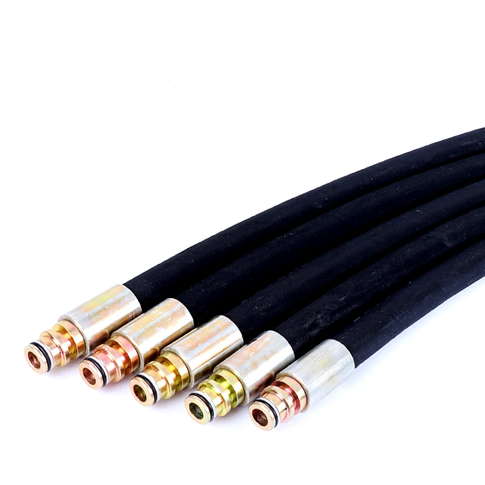 EN 853 12SN 4SP 4SH SAE 100 высокого давления Гидравлический масляный воздушный рудник морской водостойкий резиновый гидравлический шланг