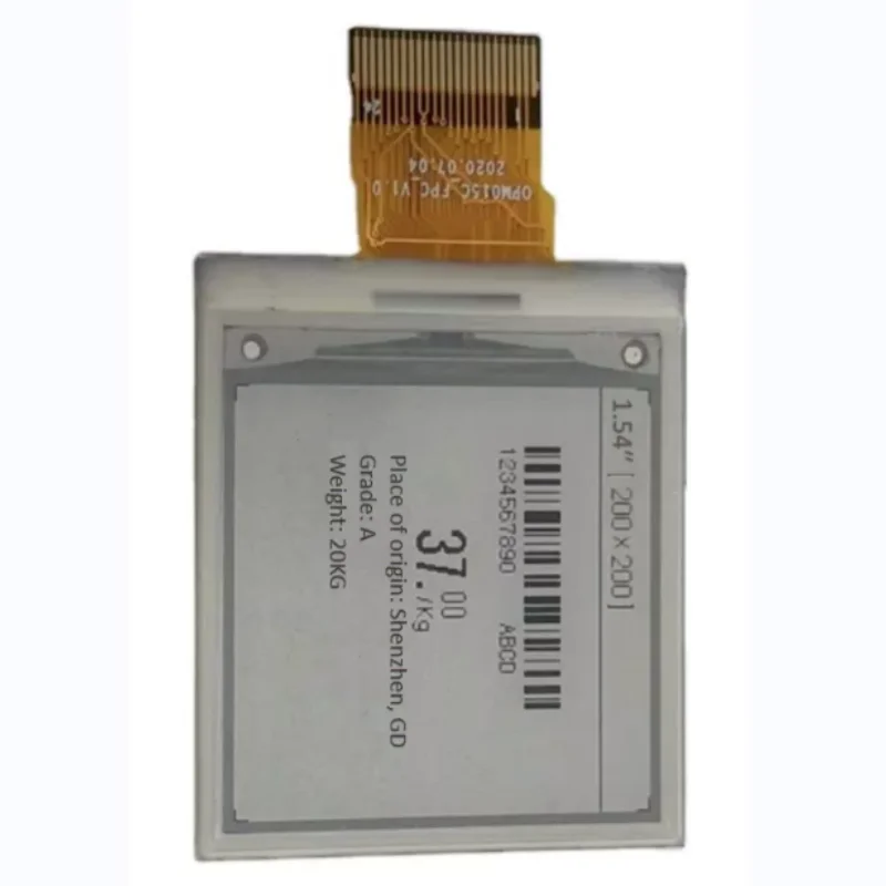 E-paper Display Module 1.54' Electronic Shelf Label 1.54 inch TFT OLED Screen Digital ESL Price System Retail Market Price Tag