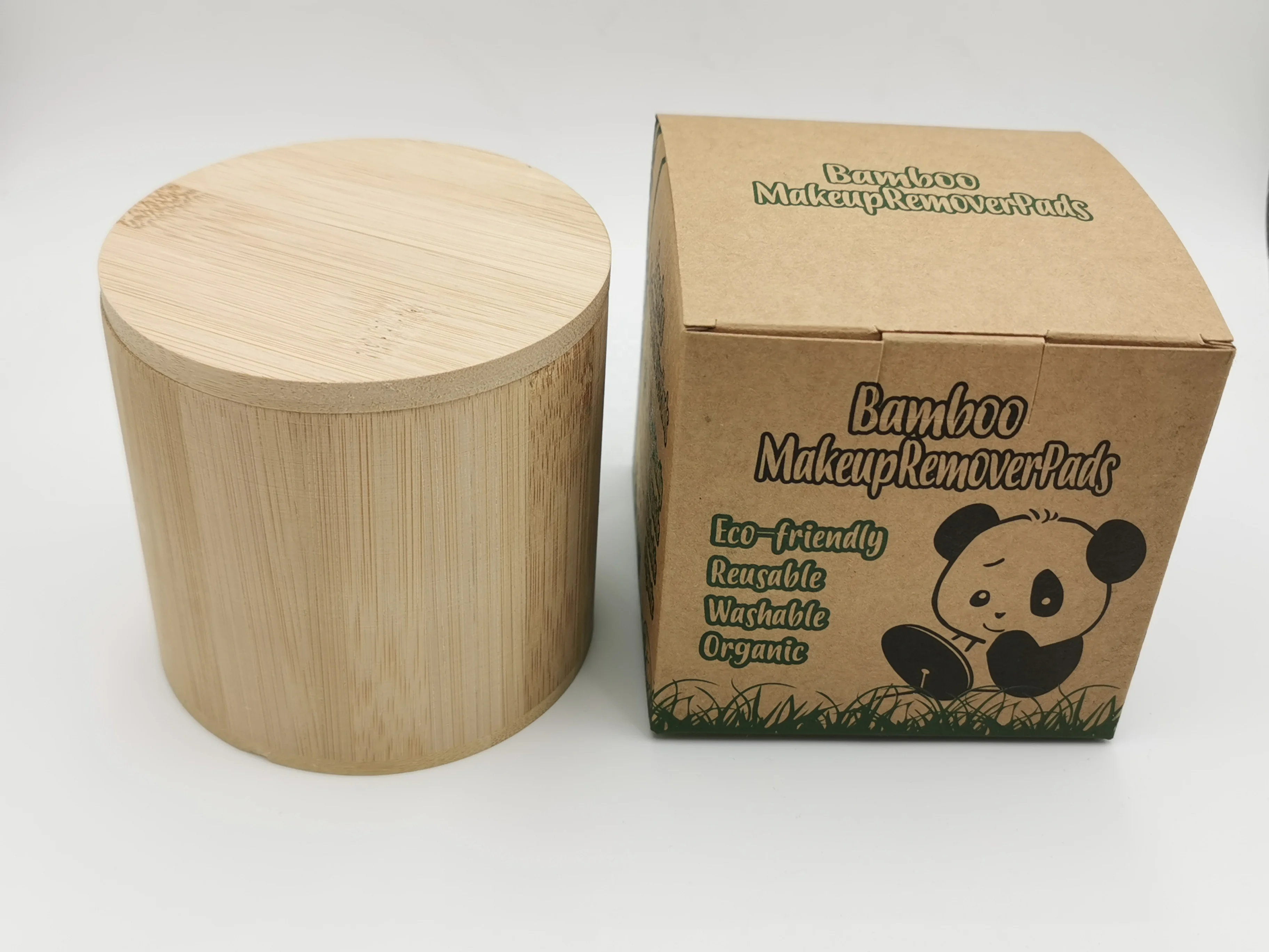 
Hot selling washable organic bamboo cotton pads makeup cotton facial pads 