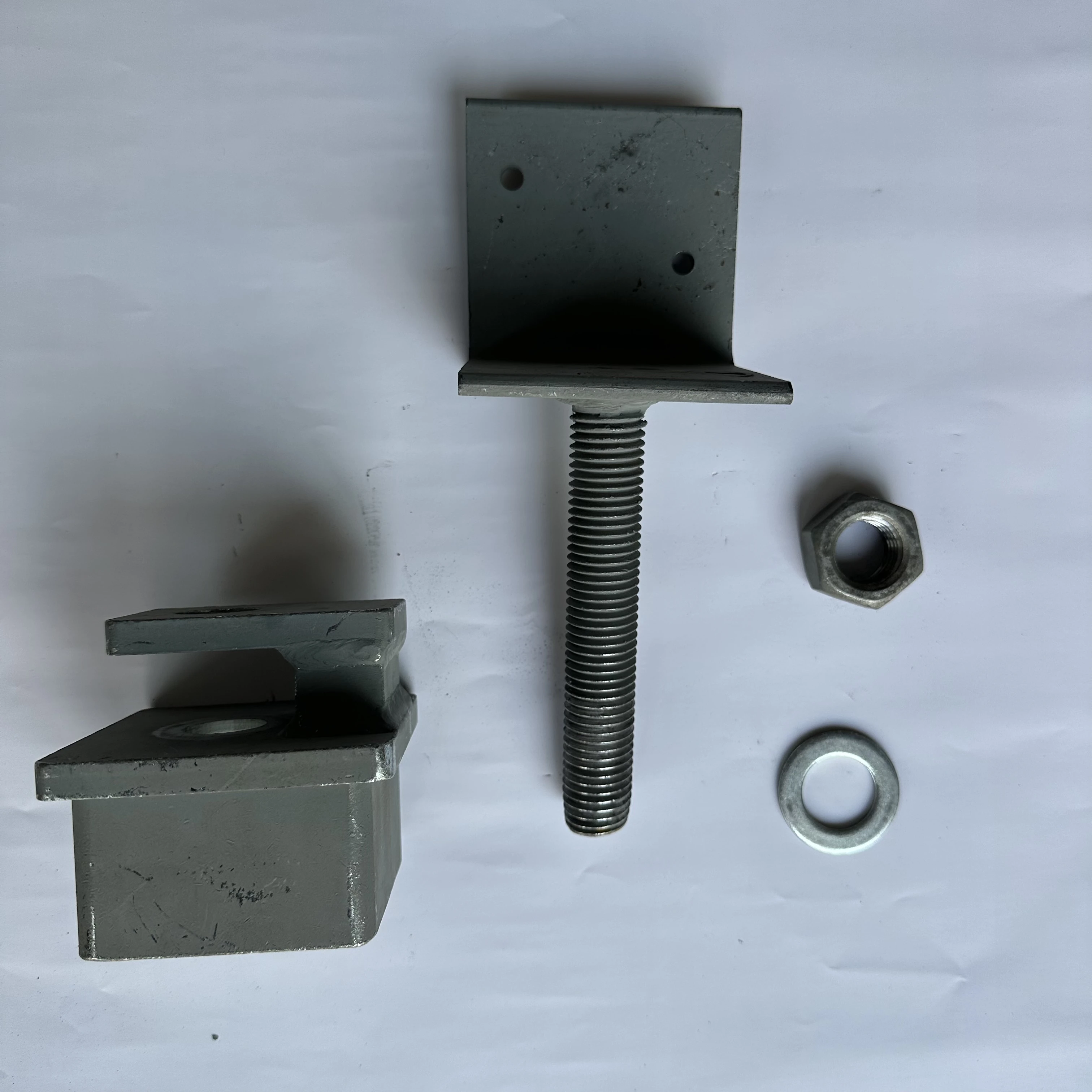 Adjustable Steel Post Support for Stamping Pier Hot Dipped Galvanized and Painted Surface Concrete Stump Metal Stamping Parts