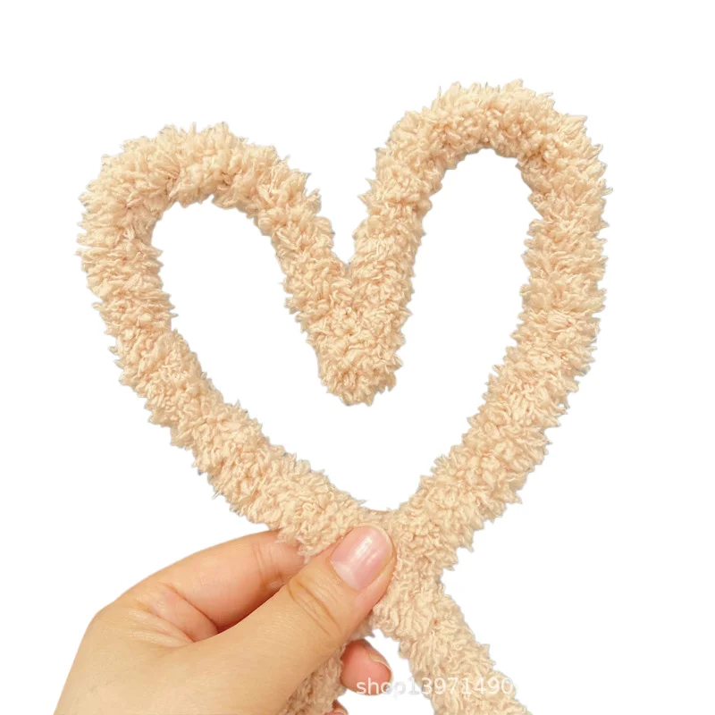 2408 wokada 50 long bold encryption 15MM Twister puppy simulation doll handmade diy coral velvet rod