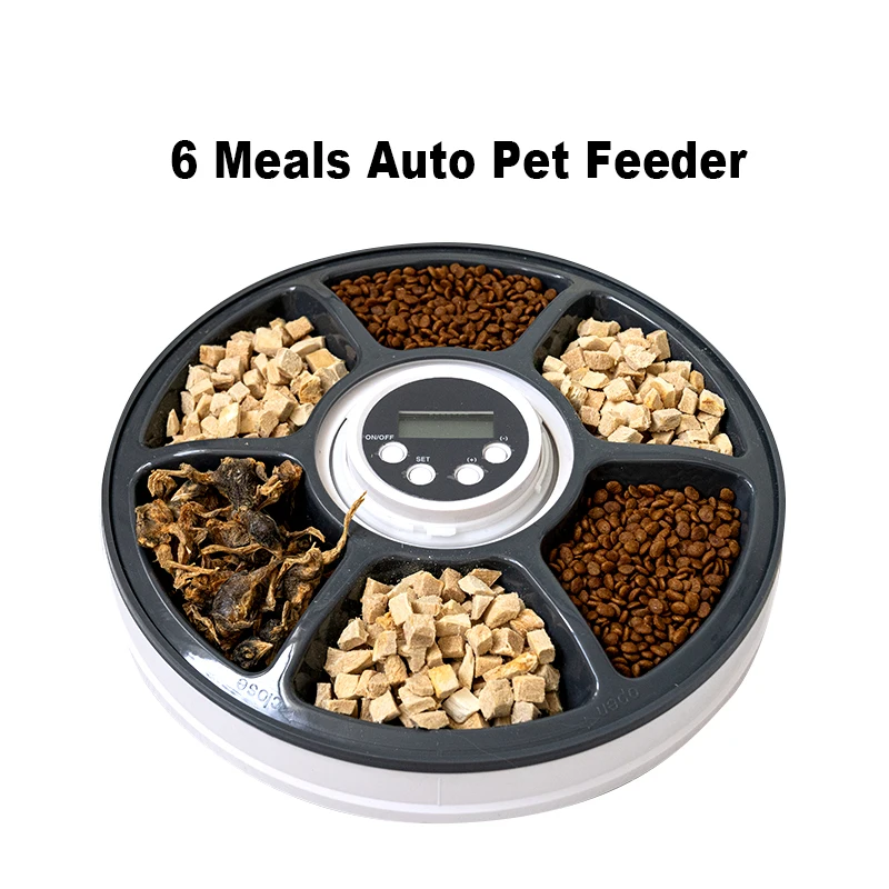 Electric Automatic Pet Food Fountain Feeder Pet Food Dispenser