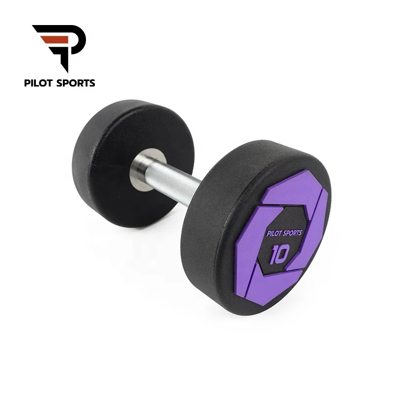 Pilot Sports Fitness Equipment Home Free Weight Body Building 10 Kg Dumbbells