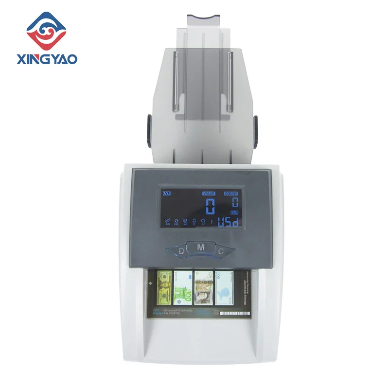 Detecting 6-8 kinds Fake Money Detector Automatic Check for the Euro/USD,/GBP/CHF/Ruble/RMB,TRY Multi-Currencies Detector