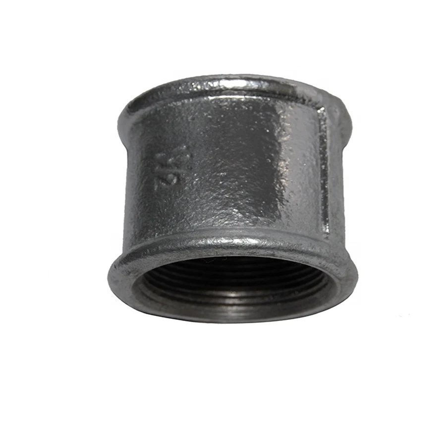 Malleable Cast Iron Pipe Fittings Stainless Steel Corrosion Resistant Internal Threaded Joints