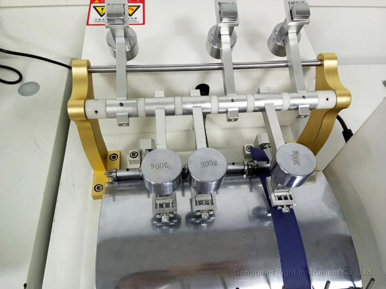 2 Stations Rotary Color Fastness Rubbing Duplexing Leather Friction Color Fastness Tester