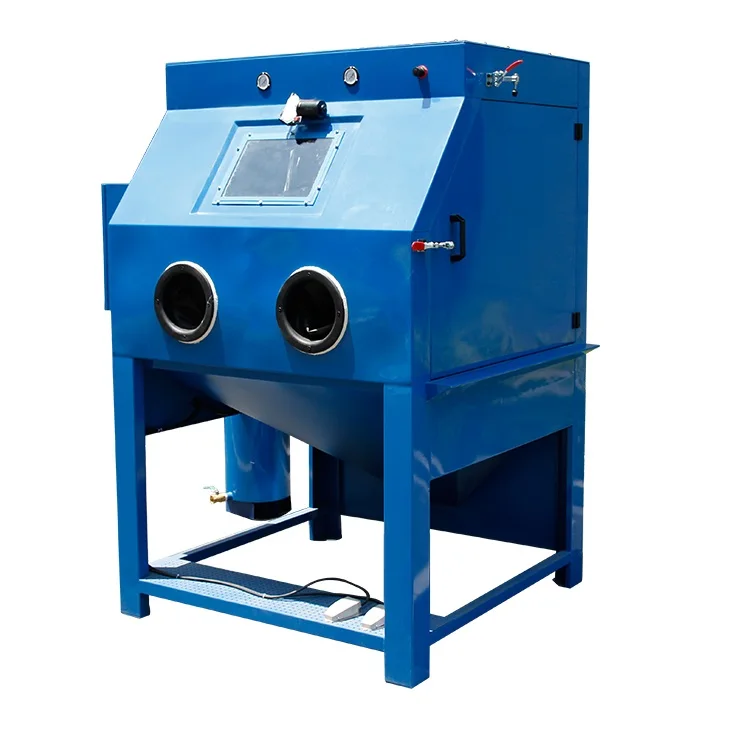 Wet blaster cabinet vapour blasting machine for car and motorcycle parts