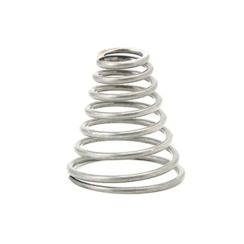 high temperature light duty ball shaped constant force flat wire compression spring