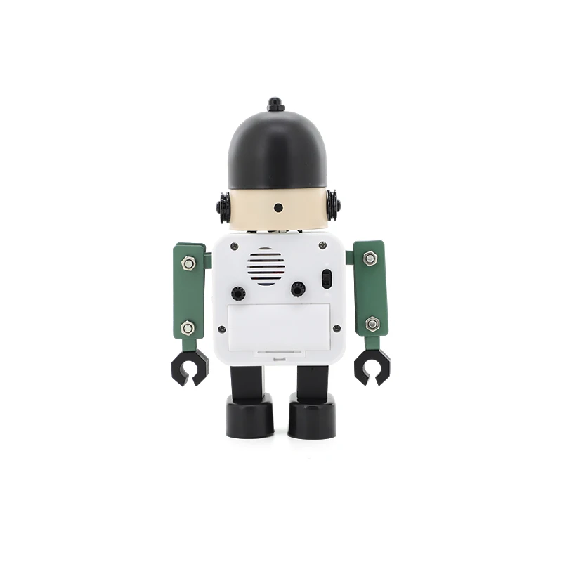 Smart Control Multifunctional Astronaut Metal Digital Alarm Clock for Kids Recordable Desk Table Clock for Office Kitchen Use