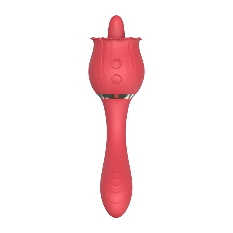 Hot Sell Vibrating Flower Sex Toys Rose Clitoris Stimulator Sucker Sucking Rose Clitoral Vibrator