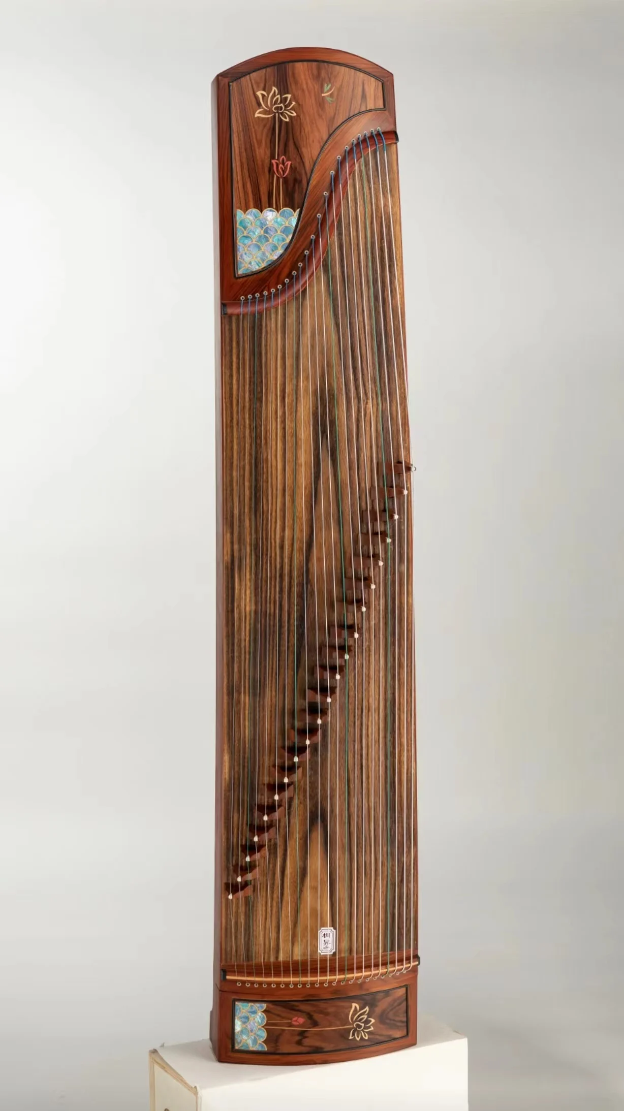 Традиционный 21-струнный китайский музыкальный инструмент Guzheng Zither выкопанный вручную для записи бренд Ctnc