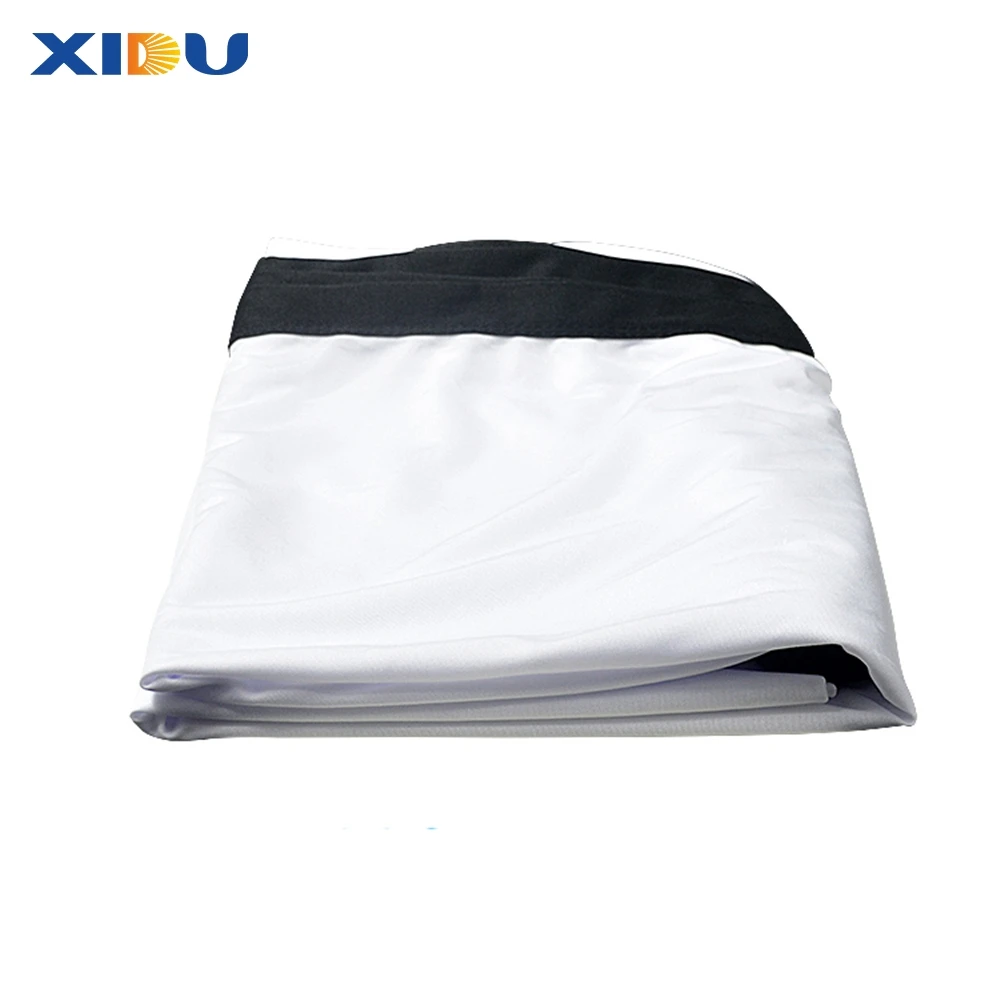 XIDU Portable Foldable Outdoor 200 Inch Projection Screen Label Tension Lightproof Movie Video Projector Screen