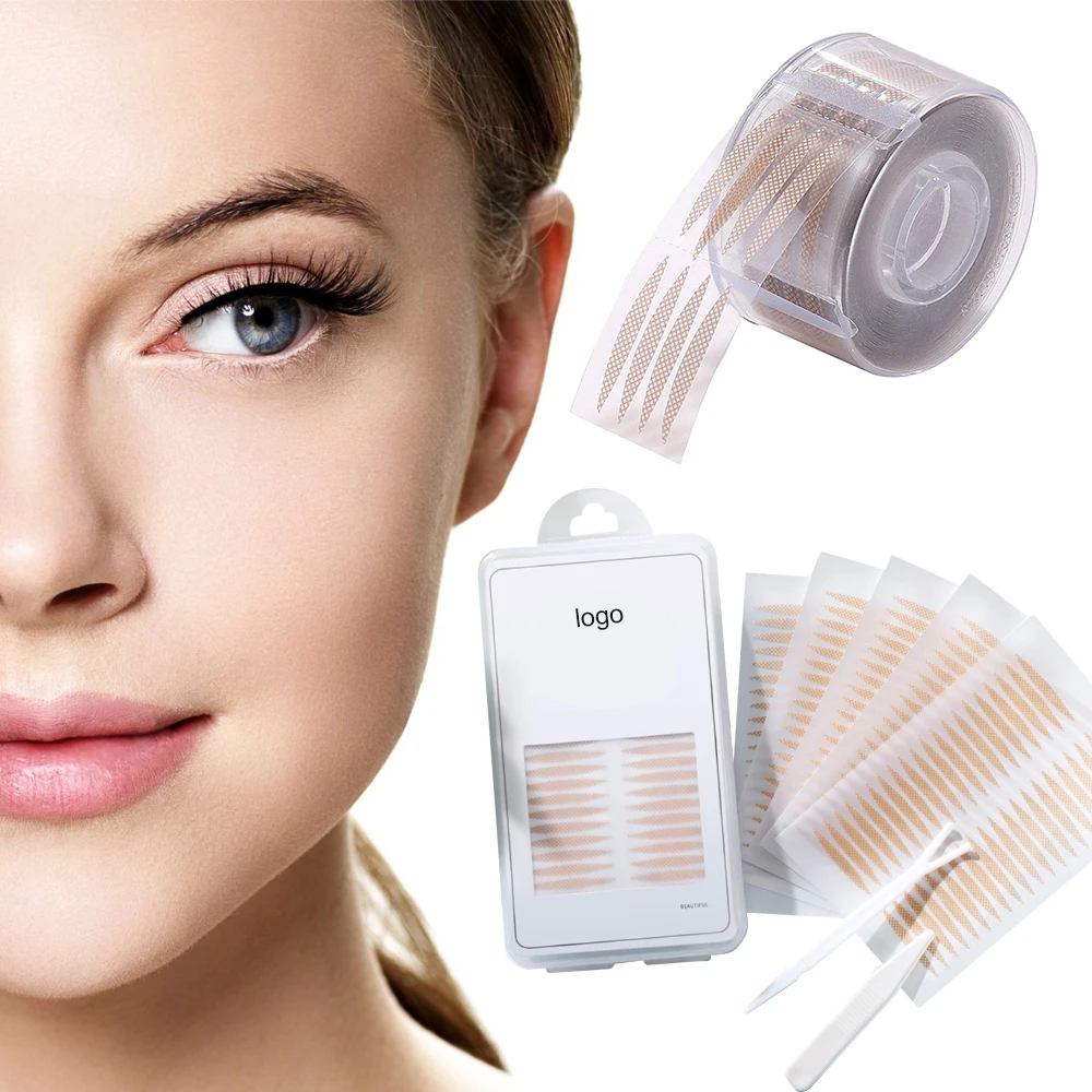 Manufacturer Supply Medical grade Adhesive Durable Pre-Cut Strips Eye Lift Tape for Cosmetic Enhancements with Non-Irritating