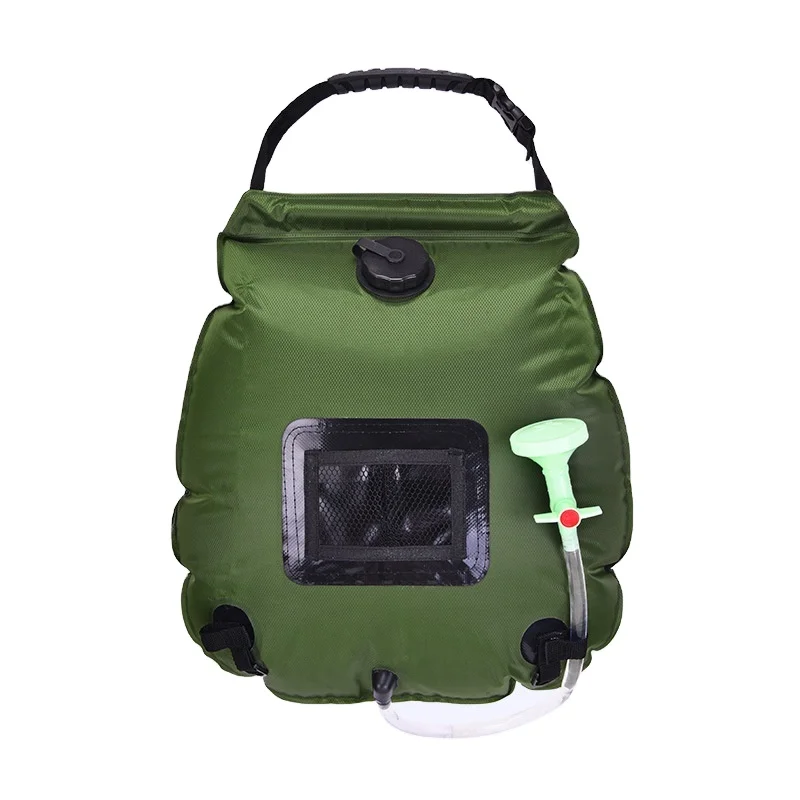 Outdoor Camping Beach Swimming Heating Bathing Bag Portable Hot Water Supply Sun Energy Hydration Backpack Solar Shower Bag
