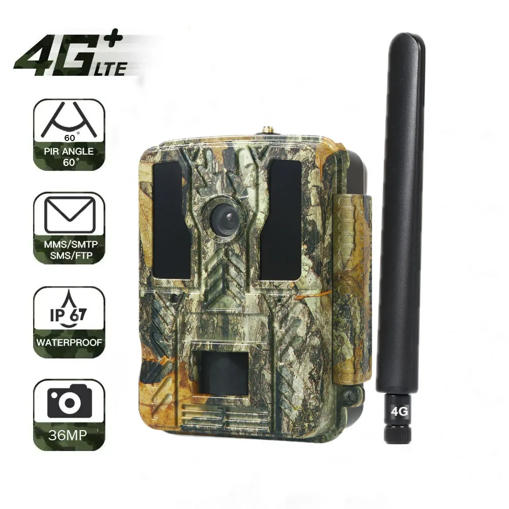 OEM/ODM 40MP LTE Night Vision Digital Wild Game Trail 4G Hunting Camera BST886-4G