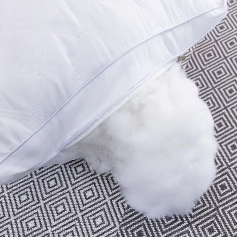2024 Luxury Customize 5 Star Hotel White Goose Pillow Insert 1000g Sleeping  Hypoallergenic Hotel Pillow
