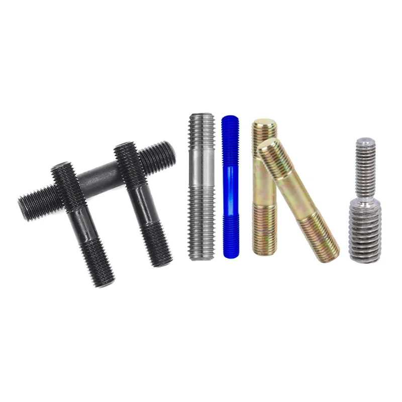M20 M8 M5 M24, M30 M36 SS304 SS 304 316 Carbon Steel stainless steel zinc plated Double End Stud Threaded Stud Bolts/